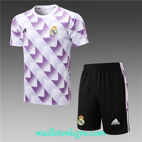 Thai Maillot Ensemble Real Madrid + Short Training 2022/2023 E1138