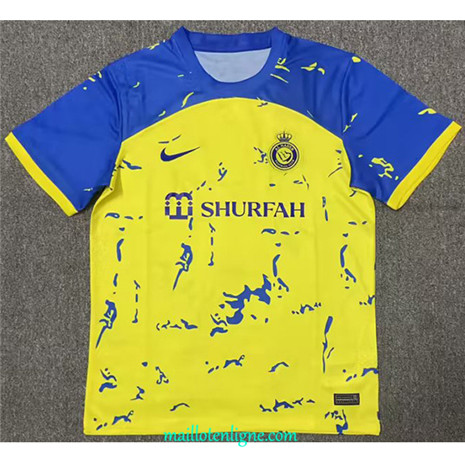 Thai Maillot Al-Nassr FC Training 2023 2024 ligne m3010