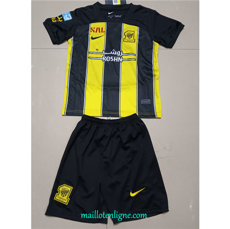 Thai Maillot Jeddah United Enfant Domicile 2023 2024 ligne m3027