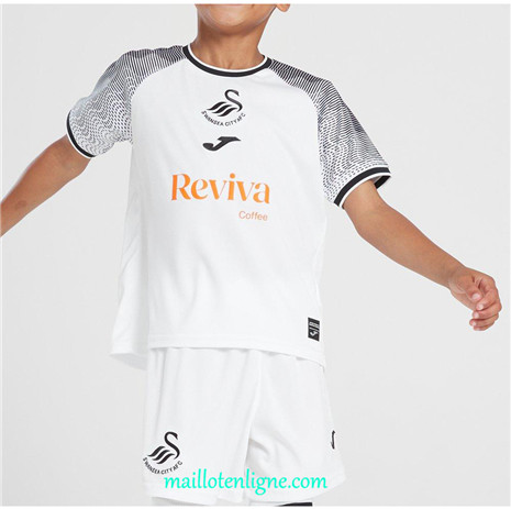 Thai Maillot Swansea City Enfant Domicile 2023 2024 ligne m3044