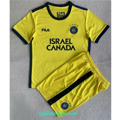 Thai Maillot Maccabi Tel Aviv Enfant Domicile 2023 2024 ligne m3047