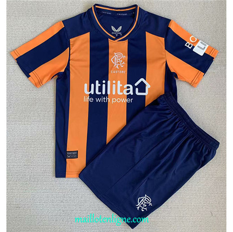 Thai Maillot Rangers Enfant Third 2023 2024 ligne m3071