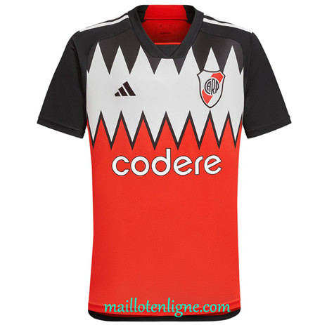 Thai Maillot River Plate Exterieur 2023 2024 ligne m3082