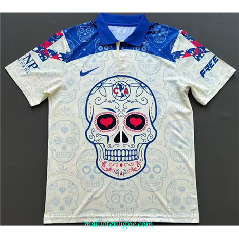 Thai Maillot CF America spéciale Blanc 2023 2024 ligne m3087