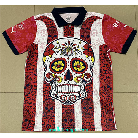 Thai Maillot Chivas Édition spéciale Rouge 2023 2024 ligne m3089