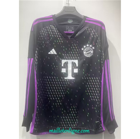 Thai Maillot Bayern Munich Exterieur Manche Longue 2023 2024 ligne m3113