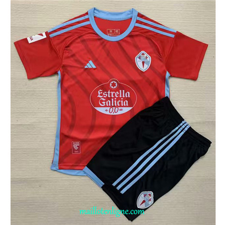 Thai Maillot Celta de Vigo Enfant Exterieur 2023 2024 ligne m3157