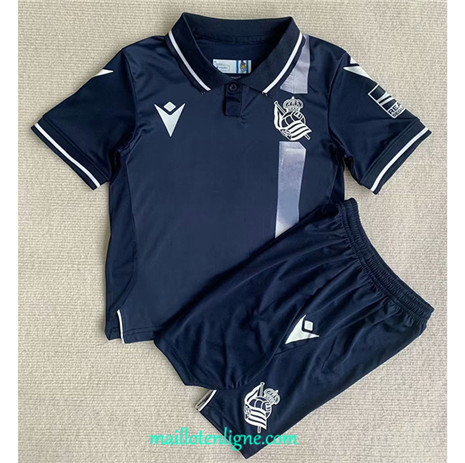 Thai Maillot Real Sociedad Enfant Third 2023 2024 ligne m3196