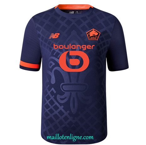 Thai Maillot LOSC Third 2023 2024 ligne m3217