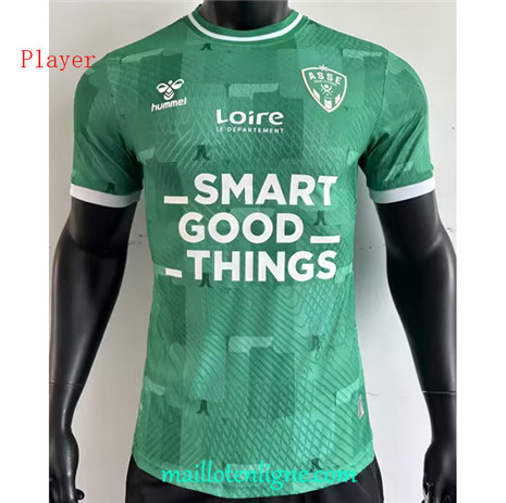 Thai Maillot Saint Etienne Player Domicile 2023 2024 ligne m3230