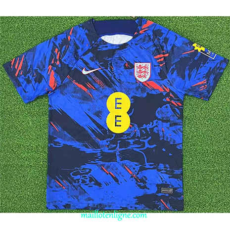 Thai Maillot Angleterre Training Bleu 2023 2024 ligne m3237