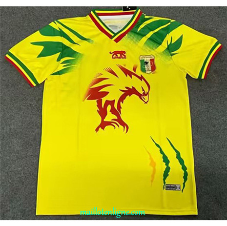 Thai Maillot Cameroun news Jaune 2023 2024 ligne m3245