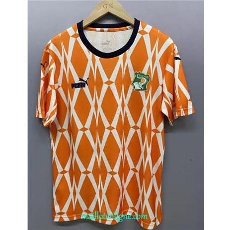 Thai Maillot Côte d'Ivoire Domicile 2023 2024 ligne m3250