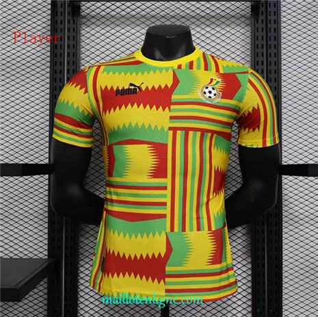 Thai Maillot Ghana Player Domicile 2023 2024 ligne m3254