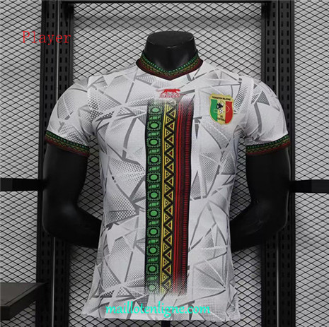 Thai Maillot Mali Player Blanc 2023 2024 ligne m3263