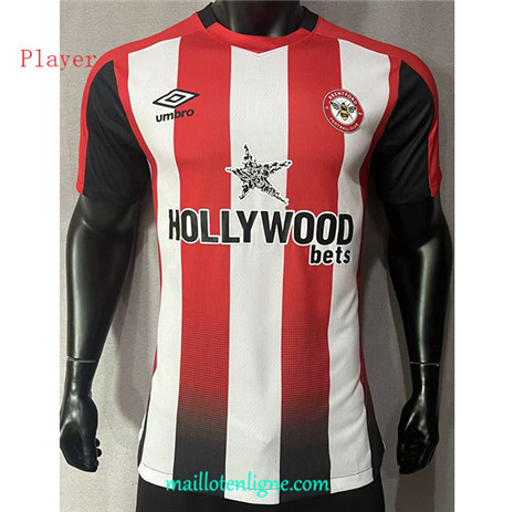 Thai Maillot Brentford Player Domicile 2023 2024 ligne m3299