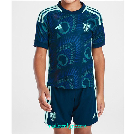 Thai Maillot Leeds United Enfant Exterieur 2023 2024 ligne m3325