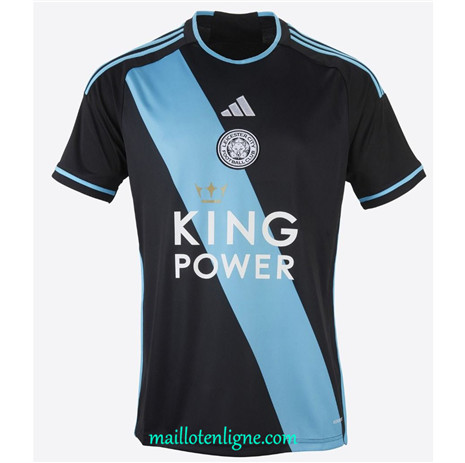 Thai Maillot Leicester City Exterieur Noir 2023 2024 ligne m3329