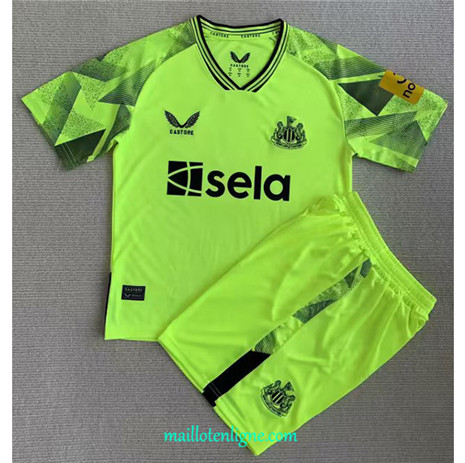 Thai Maillot Newcastle United Enfant Vert 2023 2024 ligne m3347