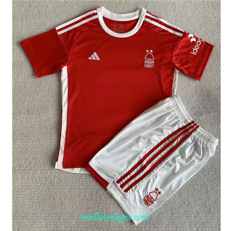 Thai Maillot Nottingham Forest Enfant Domicile 2023 2024 ligne m3348