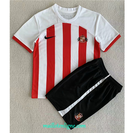 Thai Maillot Sunderland Enfant Domicile 2023 2024 ligne m3355