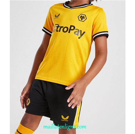 Thai Maillot Wolverhampton Enfant Domicile 2023 2024 ligne m3365