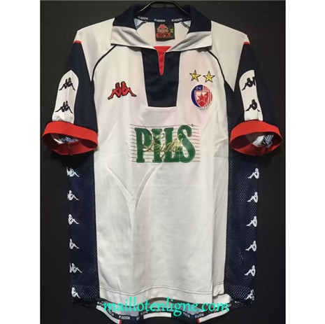 Thai Maillot Retro Red Star Exterieur 1999-01 ligne m3369