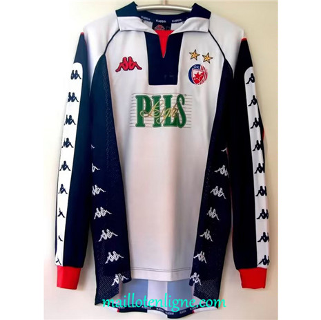 Thai Maillot Retro Red Star Exterieur Manche Longue 1999-01 ligne m3370