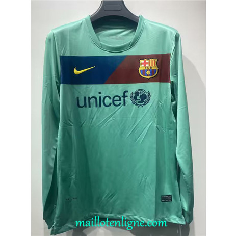 Thai Maillot Retro Barcelone Exterieur Manche Longue 2010-11 ligne m3373