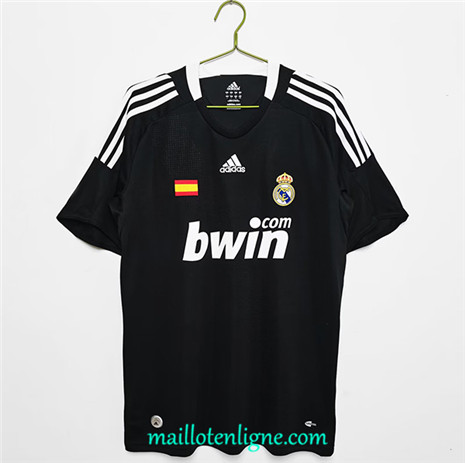 Thai Maillot Retro Real Madrid Third 2008-09 ligne m3375