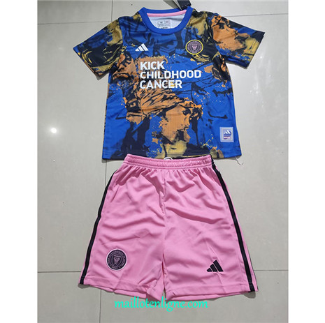 Thai Maillot Inter Miami Enfant Training 2023 2024 ligne m3418