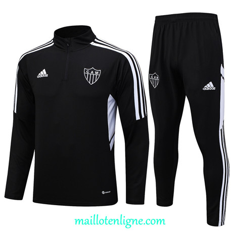 Thai Maillot Ensemble Atletico Mineiro Survetement Noir 2023 2024 ligne m3456