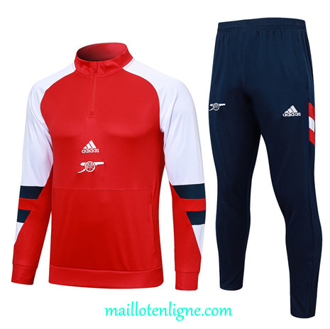 Thai Maillot Ensemble Arsenal Survetement Rouge 2023 2024 ligne m3544