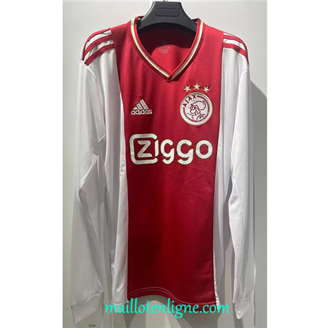 Thai Maillot Ajax Domicile Manche Longue 2022/2023 ligne2588