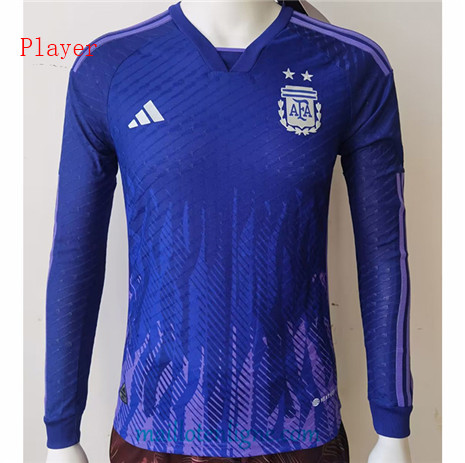 Thai Maillot Argentine Player Exterieur Manche Longue 2022/2023 ligne2514