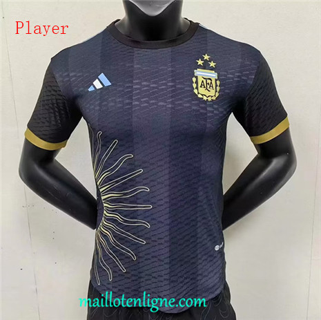 Thai Maillot Player Argentine Special Noir 2023 2024 maillotenligne 0219