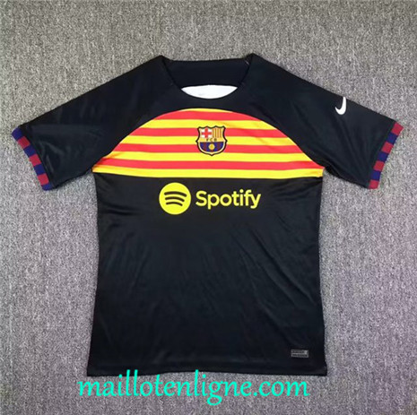 Thai Maillot Barcelone Maillot Noir 2023 2024 maillotenligne 0172