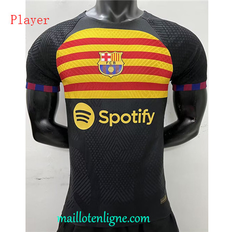 Thai Maillot Player Barcelone Noir 2022 2023 maillotenligne 0176