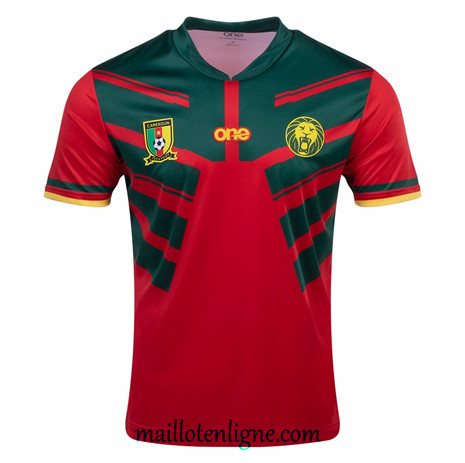 Thai Maillot Cameroun Third Rouge 2022/2023 ligne2530