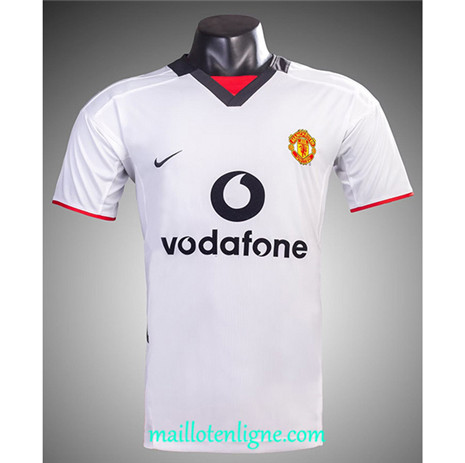 Thai Maillot Retro Manchester United Exterieur 2002-03 ligne2495