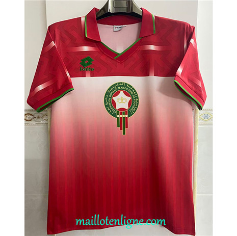 Thai Maillot Retro Maroc Domicile 1994-95 ligne2486