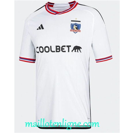 Thai Maillot Colo-Colo Domicile 2023 2024 maillotenligne 0082