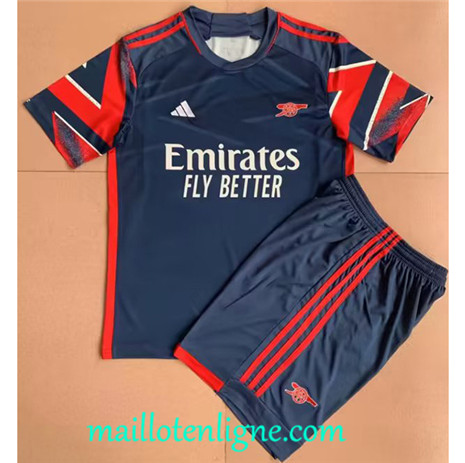 Thai Maillot Arsenal Enfant Bleu 2023 2024 maillotenligne 0138