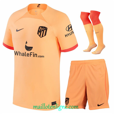 Thai Maillot Atletico de Madrid Enfant Third 2022/2023 ligne2416