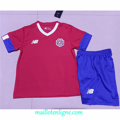 Thai Maillot Costa Rica Enfant Domicile 2022/2023 ligne2432