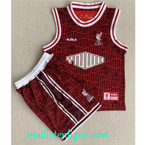 Thai Maillot Liverpool Enfant Co-brand Tank Top 2023 2024 maillotenligne 0141