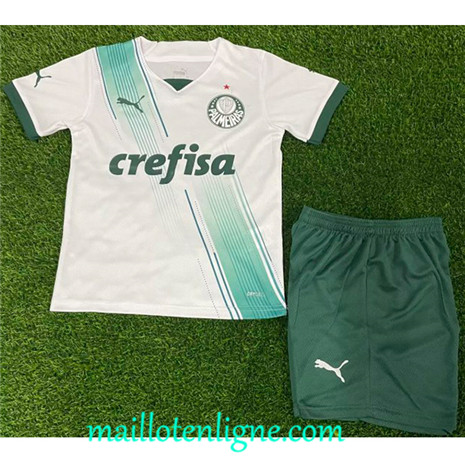 Thai Maillot Palmeiras Enfant Blanc 2023 2024 maillotenligne 0114