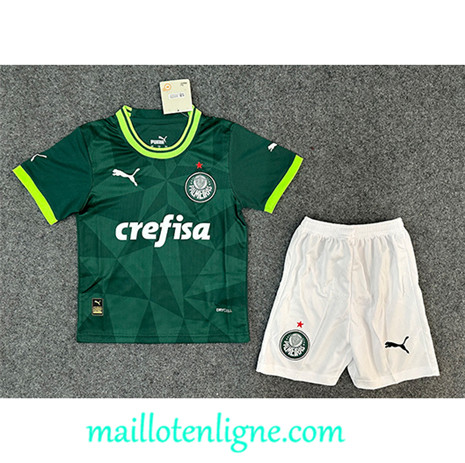 Thai Maillot Palmeiras Enfant Vert 2023 2024 maillotenligne 0119