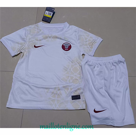 Thai Maillot Qatar Enfant Domicile 2022/2023 ligne2437