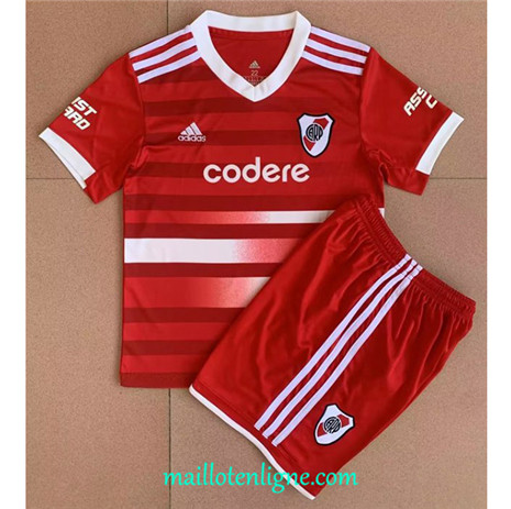 Thai Maillot River Plate Enfant Exterieur 2022/2023 ligne2423